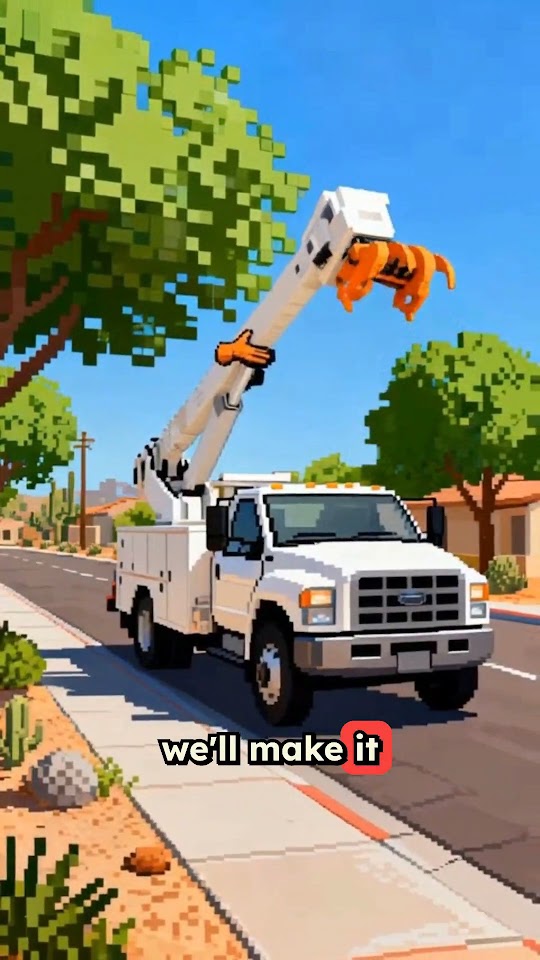 Tree trimming and removals - yard clean up | Centurion Landscaping project